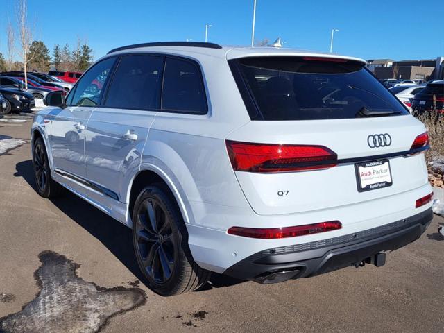 new 2025 Audi Q7 car, priced at $77,605