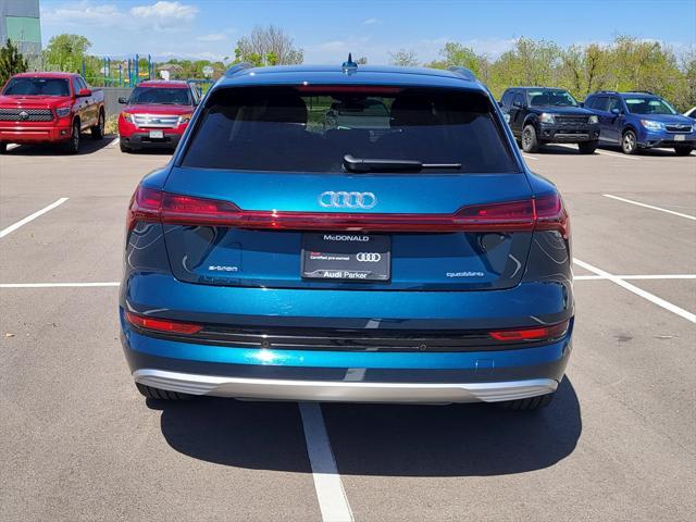 used 2022 Audi e-tron car, priced at $33,650