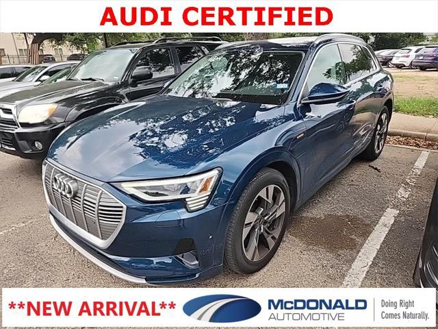 used 2022 Audi e-tron car, priced at $34,000