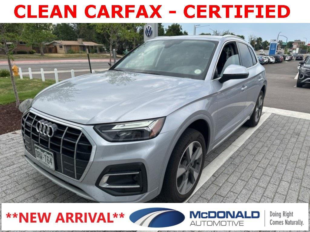 used 2022 Audi Q5 car, priced at $33,700