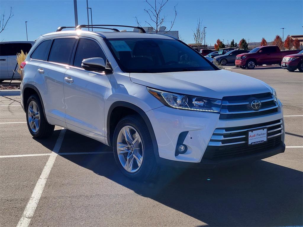 used 2019 Toyota Highlander car, priced at $17,201