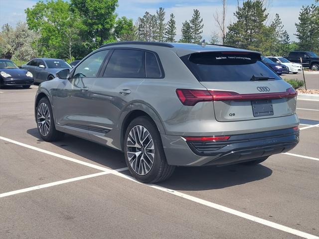 used 2024 Audi Q8 e-tron car, priced at $60,499
