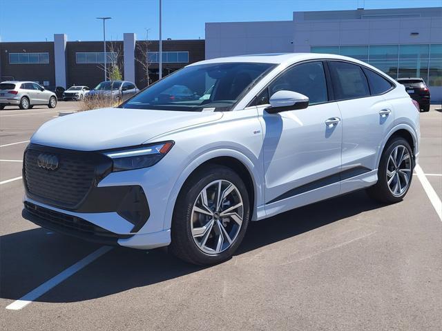 new 2025 Audi Q4 e-tron Sportback car, priced at $67,175