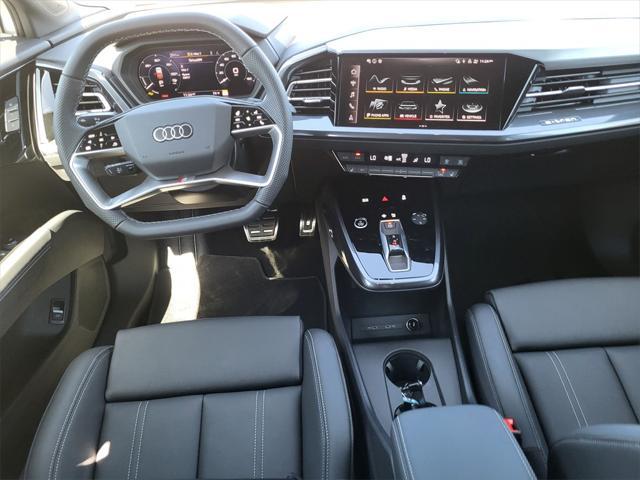 new 2025 Audi Q4 e-tron Sportback car, priced at $67,175