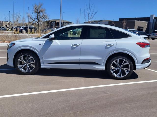 new 2025 Audi Q4 e-tron Sportback car, priced at $67,175