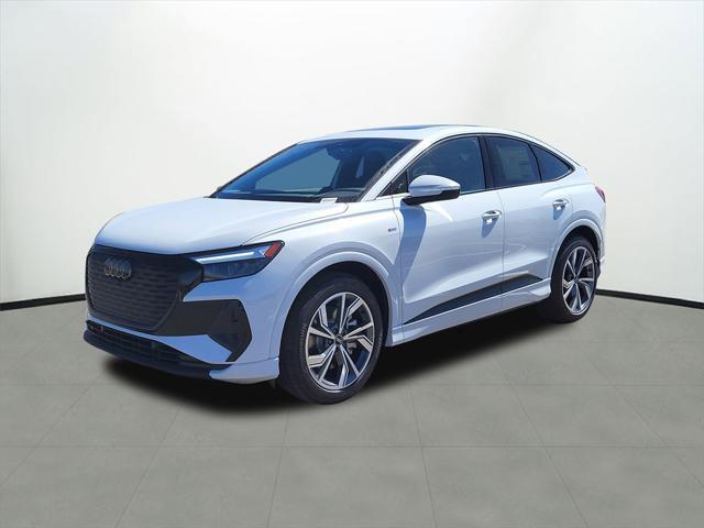 new 2025 Audi Q4 e-tron Sportback car, priced at $67,175