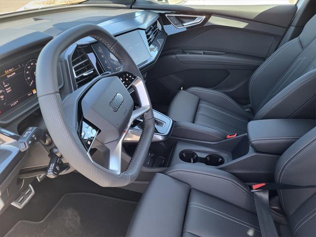 new 2025 Audi Q4 e-tron Sportback car, priced at $67,175