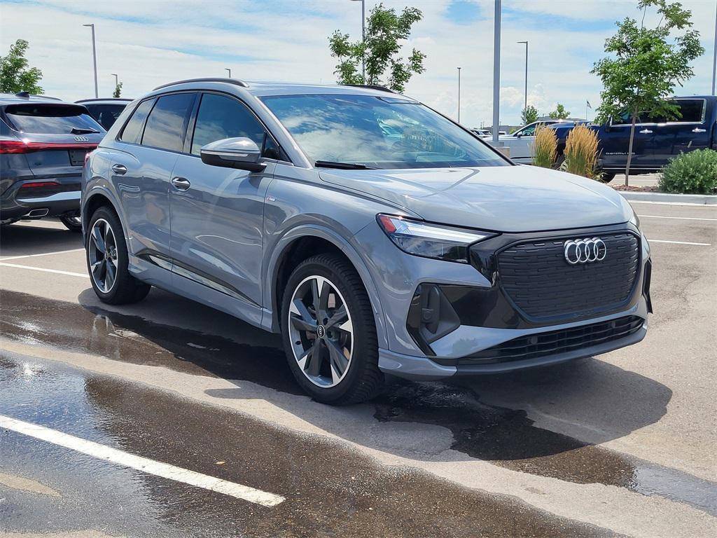 used 2023 Audi Q4 e-tron car, priced at $32,588