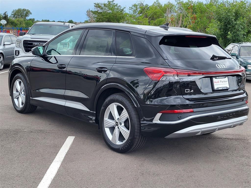 new 2025 Audi Q4 e-tron car, priced at $59,600