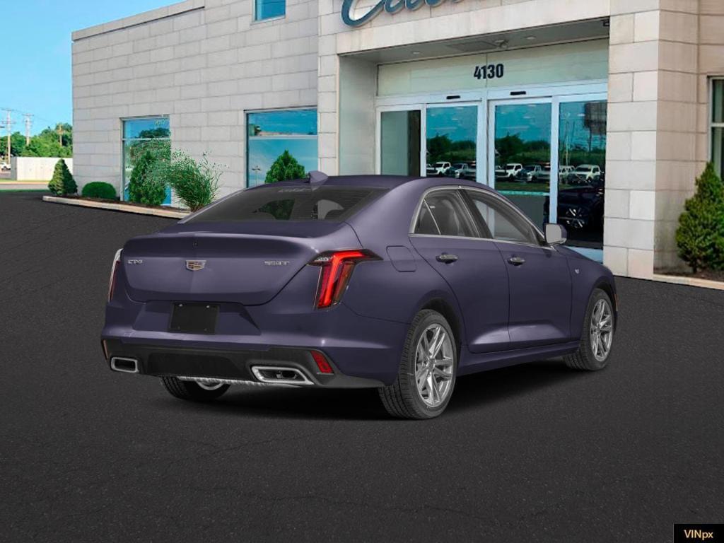 new 2025 Cadillac CT4 car, priced at $46,850