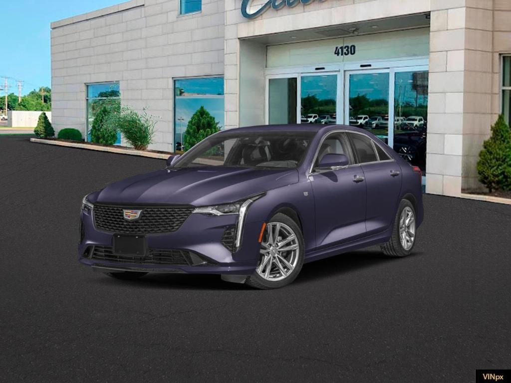 new 2025 Cadillac CT4 car, priced at $46,850