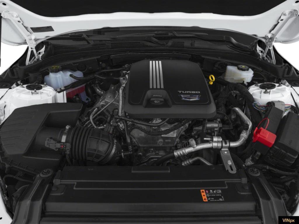 new 2025 Cadillac CT4 car, priced at $46,850