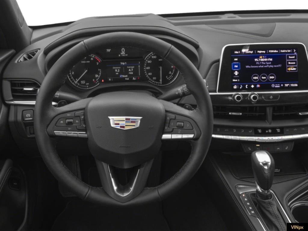 new 2025 Cadillac CT4 car, priced at $46,850