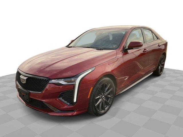used 2022 Cadillac CT4-V car, priced at $40,000
