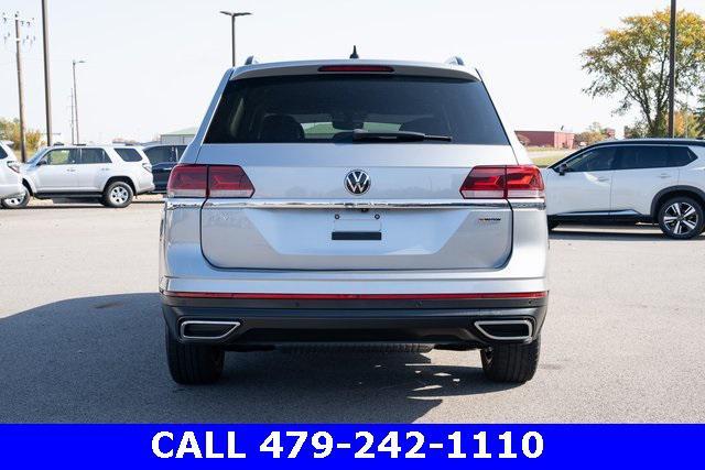 used 2021 Volkswagen Atlas car, priced at $22,652