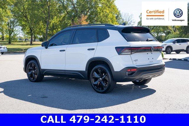 used 2025 Volkswagen Taos car, priced at $27,756