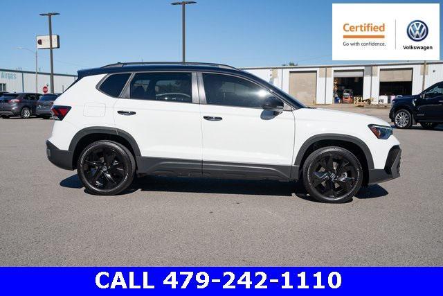 used 2025 Volkswagen Taos car, priced at $27,756