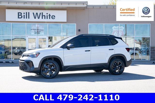 used 2025 Volkswagen Taos car, priced at $27,756