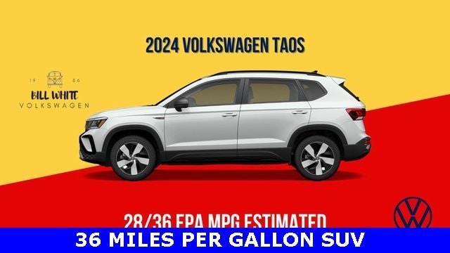 new 2024 Volkswagen Taos car, priced at $29,066