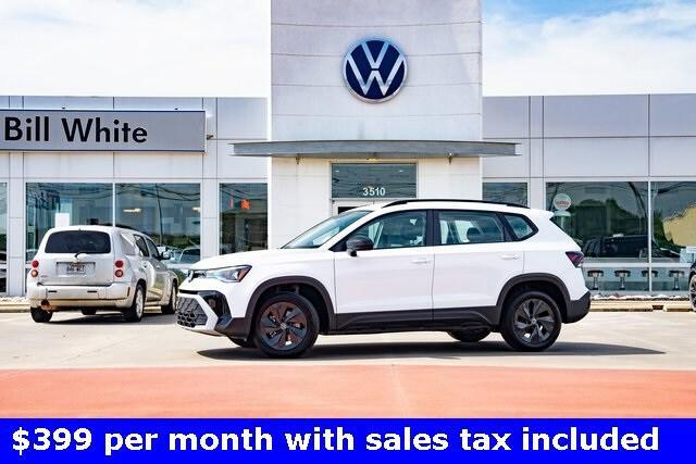 new 2025 Volkswagen Taos car, priced at $24,511