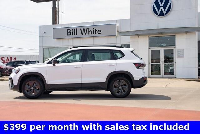 new 2025 Volkswagen Taos car, priced at $24,511