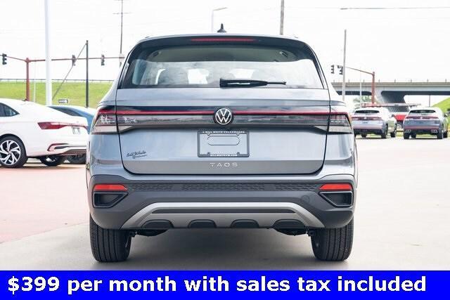 new 2025 Volkswagen Taos car, priced at $24,511