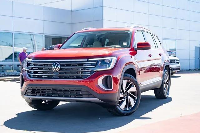 new 2025 Volkswagen Atlas car, priced at $50,444