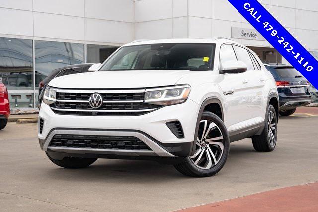 used 2021 Volkswagen Atlas Cross Sport car, priced at $28,500