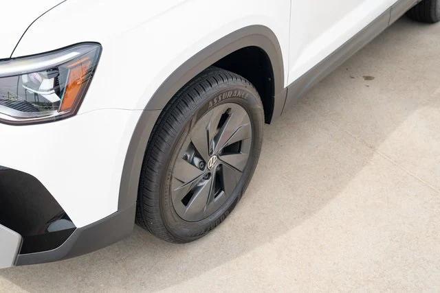 new 2025 Volkswagen Taos car, priced at $25,159