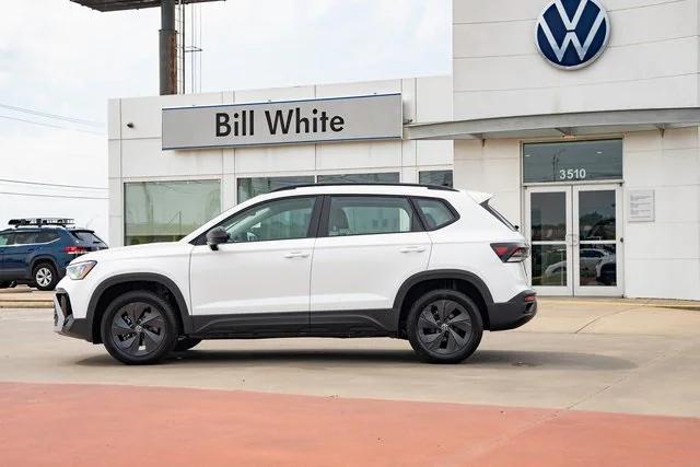 new 2025 Volkswagen Taos car, priced at $25,159