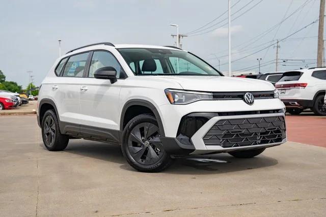 new 2025 Volkswagen Taos car, priced at $25,159
