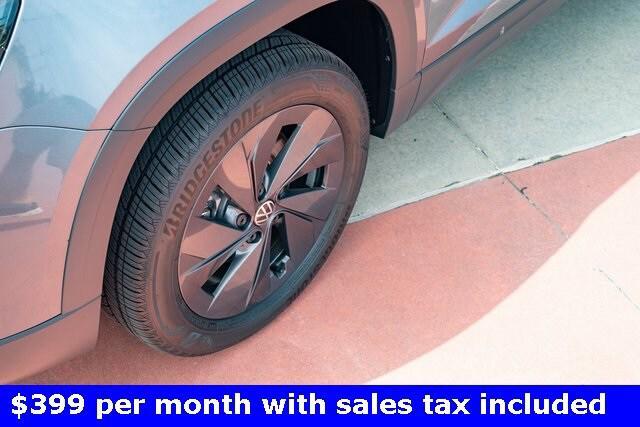 new 2025 Volkswagen Taos car, priced at $24,511