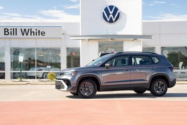 new 2025 Volkswagen Taos car, priced at $26,159