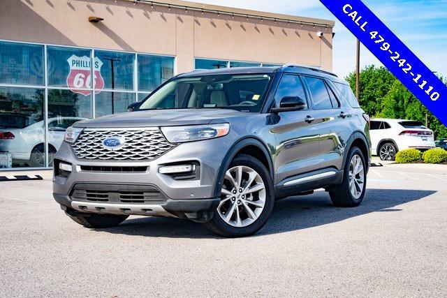used 2021 Ford Explorer car, priced at $33,850