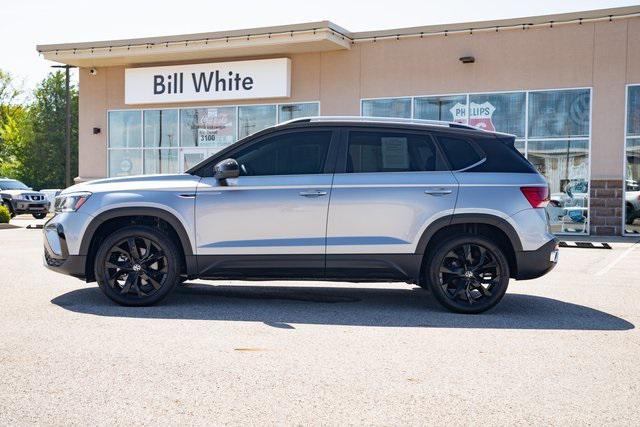 used 2023 Volkswagen Taos car, priced at $23,000