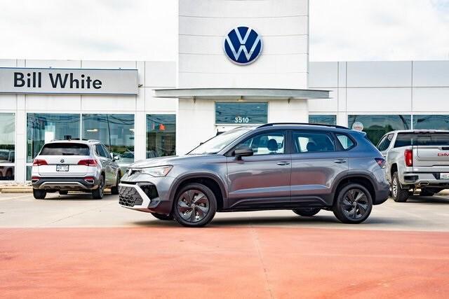 new 2025 Volkswagen Taos car, priced at $25,659