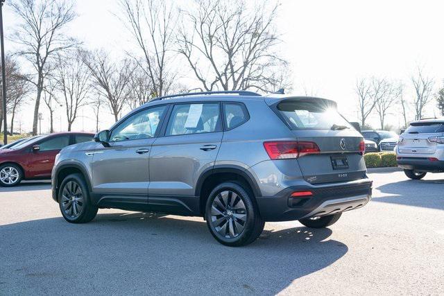 used 2023 Volkswagen Taos car, priced at $22,998