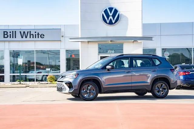 new 2025 Volkswagen Taos car, priced at $25,659