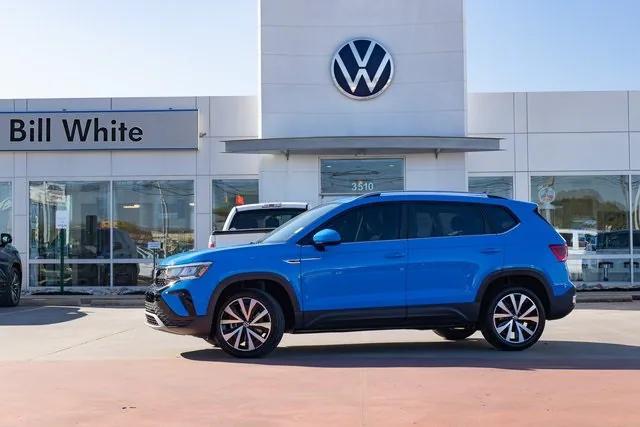 new 2024 Volkswagen Taos car, priced at $31,858