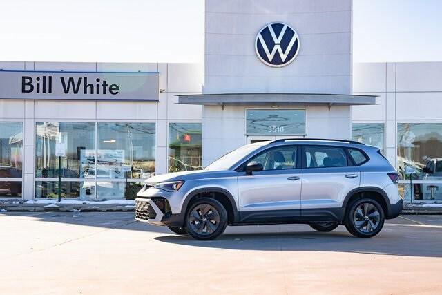 new 2025 Volkswagen Taos car, priced at $26,715