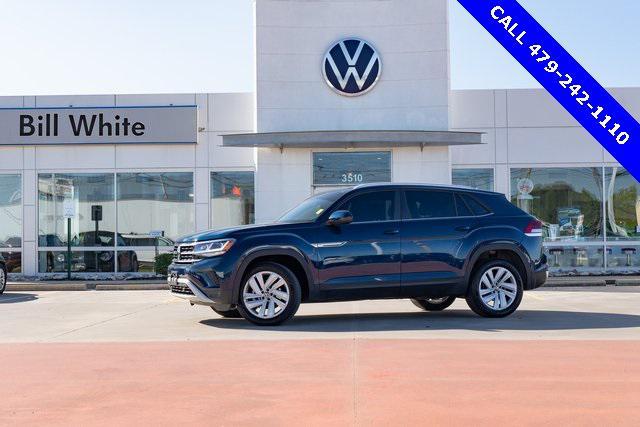 used 2023 Volkswagen Atlas Cross Sport car, priced at $32,000