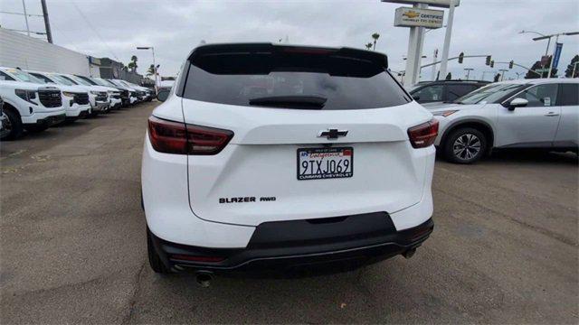 used 2023 Chevrolet Blazer car, priced at $23,997