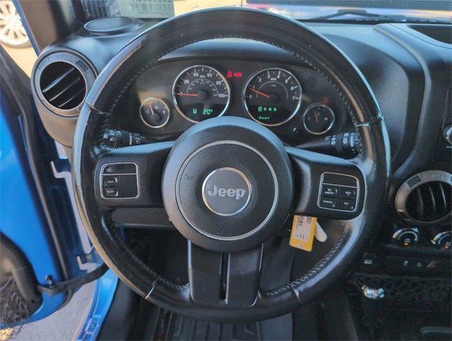 used 2016 Jeep Wrangler car, priced at $17,302