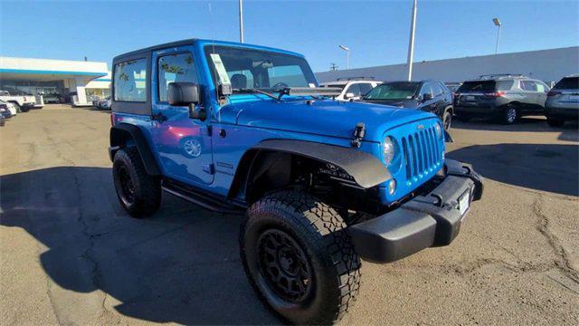 used 2016 Jeep Wrangler car, priced at $17,302