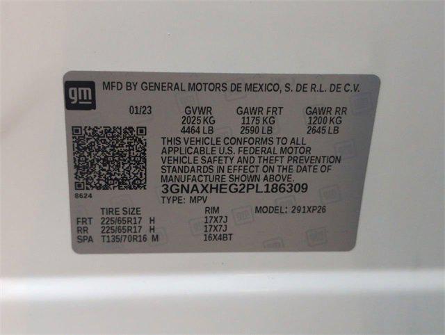 used 2023 Chevrolet Equinox car, priced at $20,597