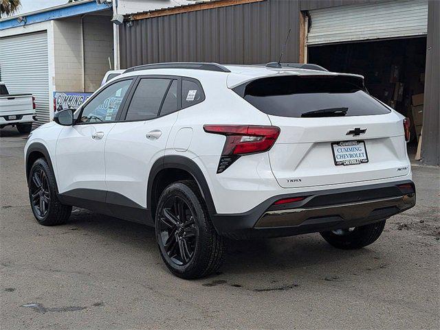 new 2025 Chevrolet Trax car, priced at $27,085