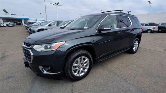used 2021 Chevrolet Traverse car, priced at $19,808