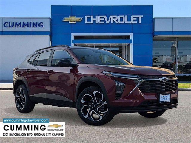 new 2025 Chevrolet Trax car, priced at $27,375