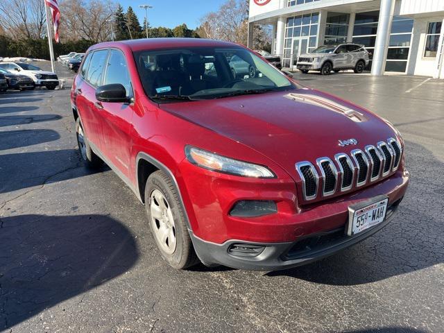 used 2014 Jeep Cherokee car, priced at $10,750