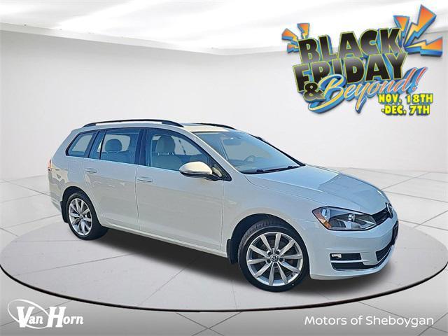 used 2017 Volkswagen Golf SportWagen car, priced at $9,998